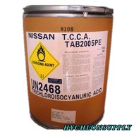 Chlorine NISSAN TCCA 90T 50KG (Japan) Trichloroisocyanuric Acid (Pool Chlorine)