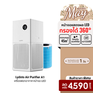 [ราคาพิเศษ 4590 บ.] Lydsto Air Purifier A1 เครื่องฟอกอากาศ หน้าจอ LED เชื่อมต่อผ่านแอป Lydsto -3M