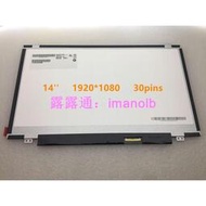 LENOVO 14 英寸晶適用於聯想 Thinkpad T440P T440S T450 T450S 顯示屏 LED