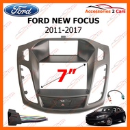 หน้ากากวิทยุรถยนต์ FORD NEW FOCUS  2011-2017 สำหรับจอ 7 นิ้ว (NV-FR-001)