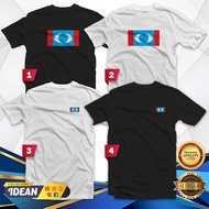 Baju Parti Keadilan Rakyat T-Shirt Unisex Cotton Sleeve Casual Clothing Flag Bendera PKR tshirt Lelaki Perempuan Tee TOP