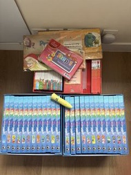 迪士尼英文學習書套裝連點讀筆