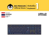 Hello Ganss HS108T Hotswap RGB Bluetooth Keyboard Thai Hotswap คีย์บอร์ดไร้สายภาษาไทยขนาด Mechanical