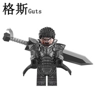 New Third-Party Sword Wind Legend Guts Brick Figure Warrior Mount Assembly Brick Knight War Horse FQ