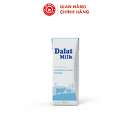 [HÀNG CẬN DATE 08/2024 GIÁ SỐC] Thùng 48 hộp sữa tươi tiệt trùng vị tự nhiên Dalat Milk (180ml)