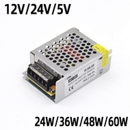 Lighting Transformers 110V 220V to DC 5V 12V 24V 24W 36W 48W 60W For CCTV LED Strip Power Supply Ada