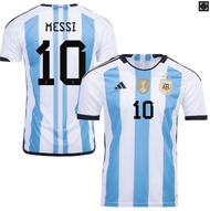 2024-25 Argentina Messi 50th phiên bản lễ kỷ niệm Áo có tay ngắn Messi nhà và đi số 10 người lớn ngắ