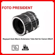 Rayqual Auto Macro Extension Tube Set for Canon DSLR