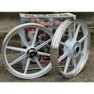 RACING BOY RXZ  SP811 LIMITED SET SPORT RIM  SPECIAL SIZE F1.85X17 R2.15X18 DEPAN BELAKANG RIM SIZE 