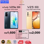 VIVO V23E 5G [8+128GB] V23 5G [12+256GB]  [6GB+128GB] 100% Original 1 Year Manufacturer Warranty by 