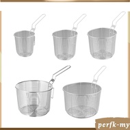 [PerfkMY] Stainless Steel Fry Basket, Fry Basket, Fryer, Strainer, Mini Fry Basket, Strainer, Fry Ba