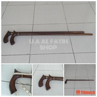 KAYU Teken Wand/Grandpa Wand/Walking Aid Wand/Teak Wood Wand/Carving Wand