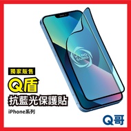 Q Shield iPhone Anti-Blue Light Protective Film 8 SE3 13 Pro 12 mini 11 XR Soft V89