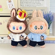 LABUBU Chess King 37cm Vinyl Doll Clothes LABUBU Plush Trendy Play Baby Clothes Only Baby Clothes