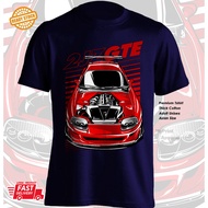 Toyota Jz 2jz Gte Engine Supra A80 Car Sport Drift Tshirt Baju Microfiber Jersi Jersey Sublimation T