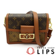 路易威登 Dauphine MINI M44580 Monogram Reverse 女士肩背包
ブラウン（已使用）