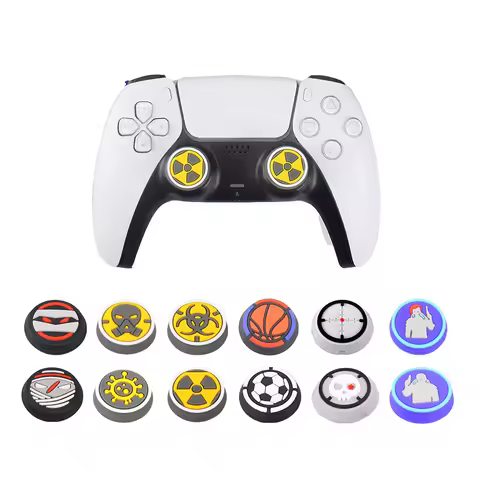 Silicone Thumb Stick Grip Cap Joystick Cover For Sony PS5 PS4 PS3 Xbox One/360 Slim Series X/S Switc