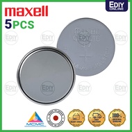 [ 5 Pcs ] Maxell CR2016 Lithium Battery Bateri Ediyonline Ediy
