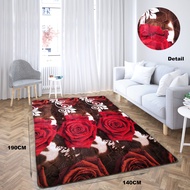Karpet Malaysia | Ukuran 140cm x 190cm | Motif Bunga dan Minimalis | Karpet lantai | Ambal malaysia