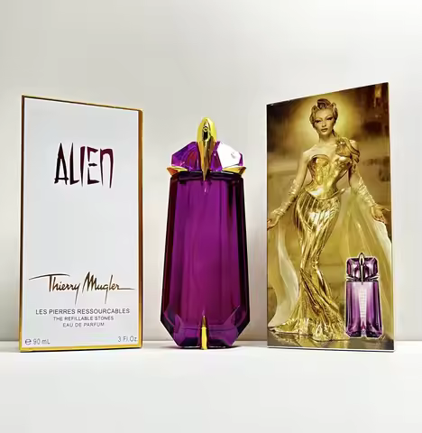 Thierry Mugler Alien Purple, Gold, Red Alien Women's Concentrated Perfume Fresh and Classic 90ml