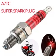 A7TC Racing 3 Electrode Spark Plug Scooter Dirt Bike Go Kart Motorcycle Accessories Spark Plug