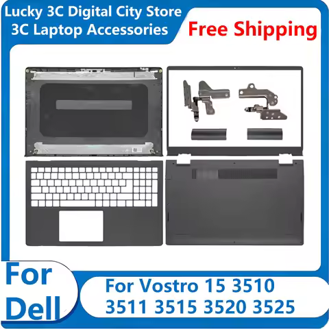 New For Vostro 15 3510 3511 3515 3520 3525 Laptop LCD Back Cover TOP Case/Front Bezel/Palmrest/Botto