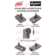 DYSON VACUUM REPLACEMENT OEM BATTERY CHARGER SPARE PART ALAT GANTI PENDYEDUT DYSON V6 V8 V10 V11 DC 