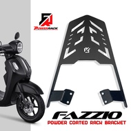 Yamaha Fazzio Top Box Bracket / monorack / powder coated black / fazzio accessories / fazzio bracket
