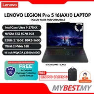 [🎁FREE 1Y ADP] LENOVO Legion Pro 5 16IAX10 83F3002PMJ 16" WQXGA 165Hz Gaming Laptop ( CU9-275HX / 32