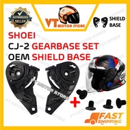 🔥SHOEI CJ2 / CJ-2🔥 SHIELD BASE / GEAR BASE OEM SHOEI J-CRUISE & J-FORCE 4