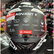 HELMET LS2 FF910 ADVANT II TAPE MATT BLACK NEW 2025