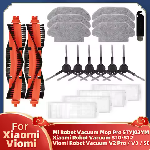 Fit For Xiaomi S10 S12 T12 B106L Mi Robot Vacuum-Mop Pro / Mop p / Mop 2S STYJ02YM Viomi V2 SE Parts