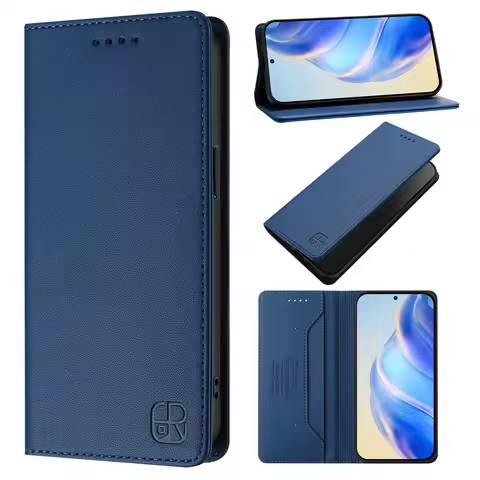 Case For Motorola Moto X40 X30 S30 Pro Thinkphone 25 Magnetic Plain 7 Card Insertion Phone Covers Fa