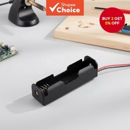 3.7V 18650 Battery Holder Storage Box with Wire Leads Black for 18650 Batteries  Kotak Penyimpanan P