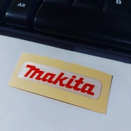 Makita Embossed Resin Sticker 3D Drill Flexible Sticker