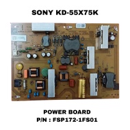 (SN33) SONY KD-55X75K- POWER BOARD/ MAINBOARD/ TCON/ LVDS/ WIFI MODULE