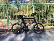 carbon 碳纖維車架 JAVA CL 平把20吋 18速 小輪徑  單車 前輪406 後451  cl2 #請看交收點 #不議價