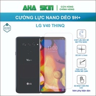 LG V40 ThinQ Tempered Glass, Flexible Tempered 9h+