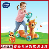 VTech VTech Four-in-One Deer Scooter Children's Scooter Toy Riding Trailer Balance Bike f