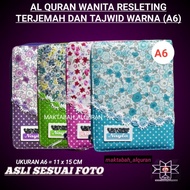 Al QURAN Women NAYLA A6 Translation And TAJWID Color