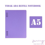 Notebbok Buku Binder A5 B5 Buku Tulis Sekolah Buku Notebook Aesthetic Lose Leaf Binder Kuliah