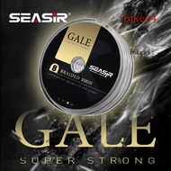 SEASIR GALE 8 Braided Micro PE 100-1000ม. X8ญี่ปุ่น IZANAS การหล่อแบบดั้งเดิมตกปลาแข็งแรงมาก Bikez4-