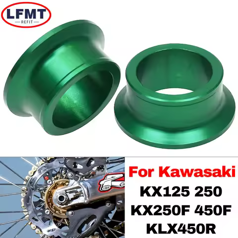 Motorcycle Front Rear Wheel Hub Spacer Fork Bushing For Kawasaki KX125 KX250 KX250F KX450F KLX450R K