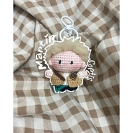 Martin (Cortis) wool keychain doll