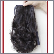 Wig hair extension human hair Tie Ponytail For Ladies