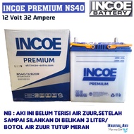 Aki Mobil Avanza/Rush/Espass/Terios/Xenia/Katana/Carry Incoe Premium NS40 32 AH