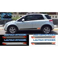 Carcutting stiker SUZUKI x over sticker list car x-over