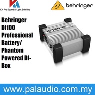 Behringer DI100 Professional Battery/Phantom Powered DI-Box