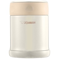 ZOJIRUSHI Stainless Steel Food Jar 350ml Cream SW-EE35-CC