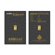 KAB Gold 0.5g Bullion Bar Au999.9
